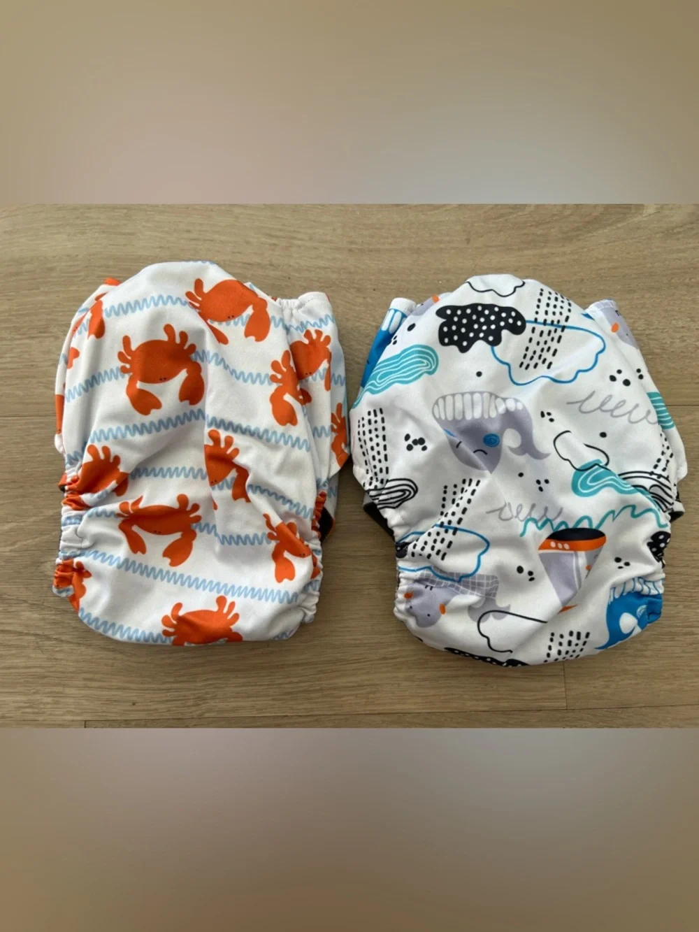 Happy Flute Baby Cloth Diaper Pocket Covers Set of 2